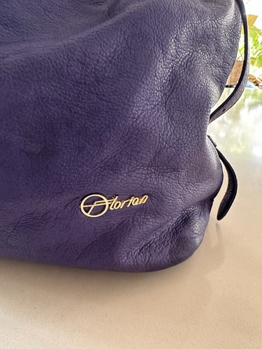 FLORIAN LONDON Designer Purple Leather Bucket Bag - ‘Mahiki’ - Picture 10 of 18