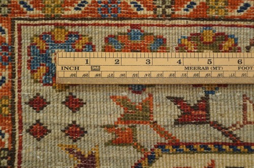 4 x 6 ft Taupe Gray Ersari Afghan Hand Knotted Wool Tribal Area Rug - Picture 17 of 18
