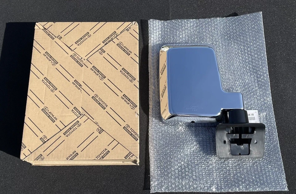 88 - 90 TOYOTA LAND CRUISER BJ62 FRONT PASSENGER RIGHT SIDE DOOR MIRROR OEM NEW Foto 2 de 3