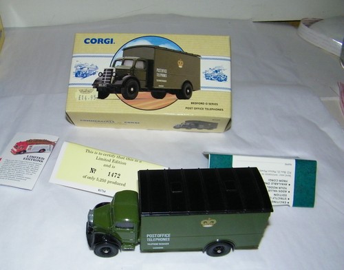 Corgi 97125 Bedford O Series Post Office Telephones Ltd Ed Diecast Model Truck - Picture 3 of 8