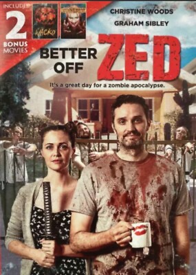 Better Off Zed ( DVD, 2018) Plus 2 bonus movies EchoBridge [New] 
