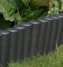 Palisade Rasenkante 2,7m Beetumrandung Beeteinfassung 4 Farben ANTHRAZIT NEU!!