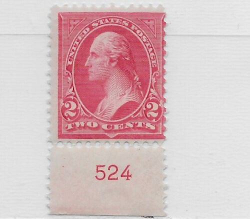 US 279B, 1898-99. Universal Postal Union, 2C Washington, MNH, OG, VF - Afbeelding 1 van 2