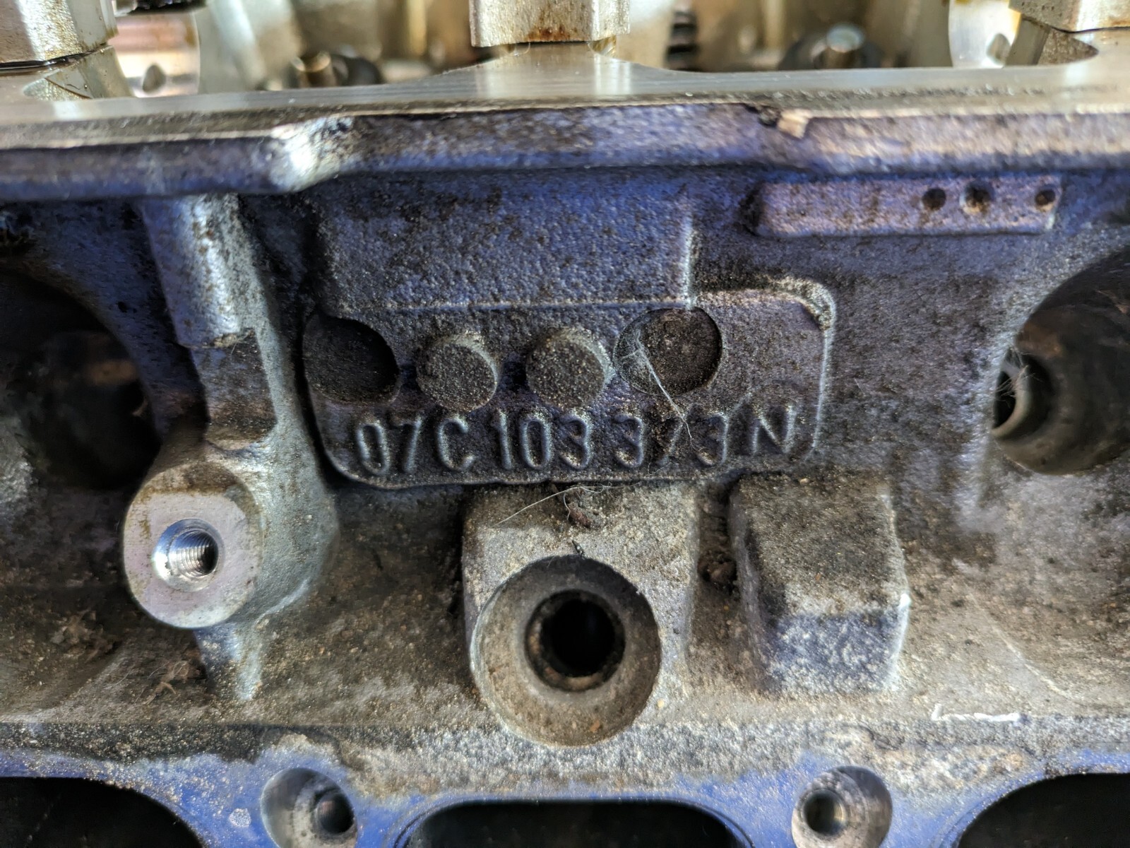 cylinder head driver left Bentley CONTINENTAL gt 6.0 W12 07C10373n