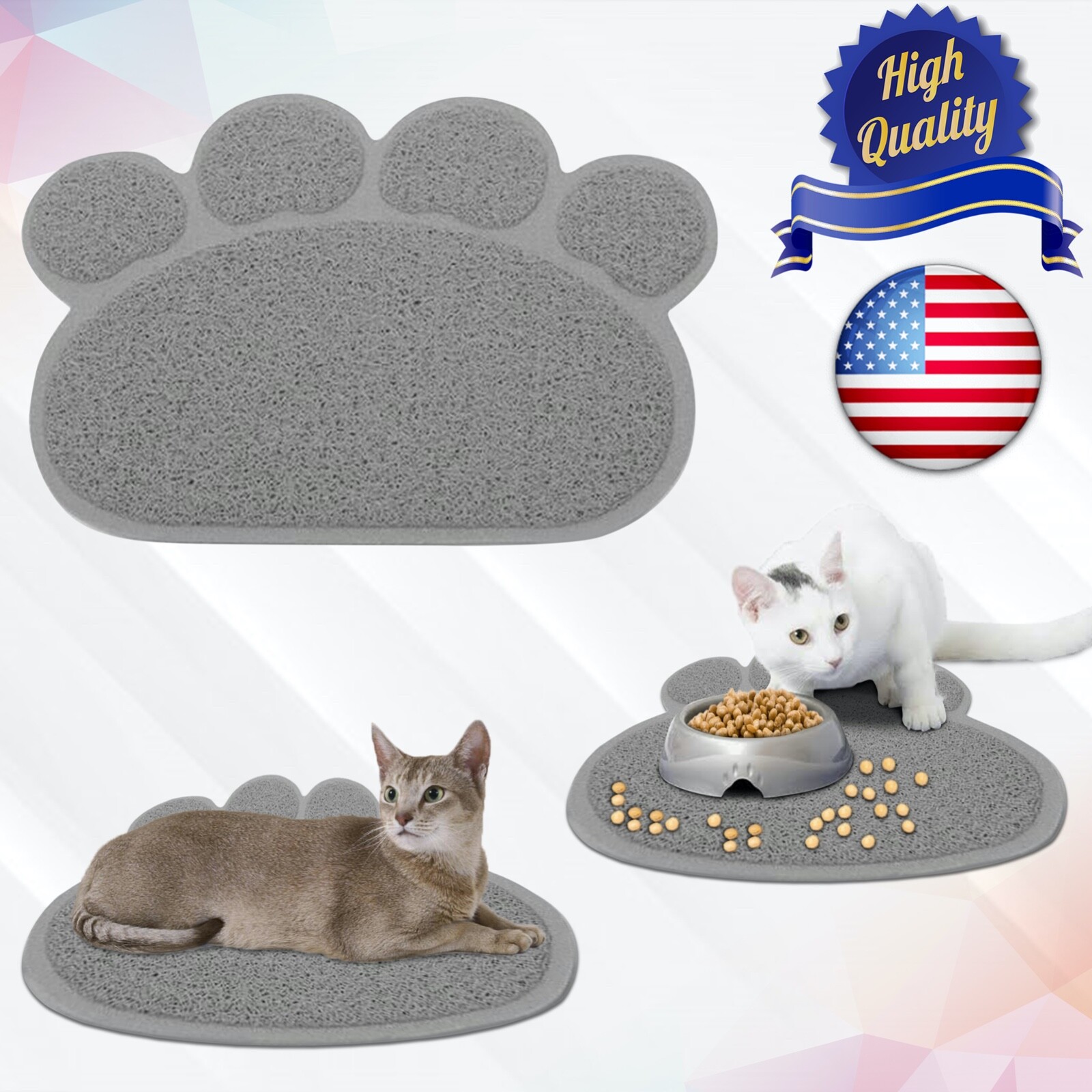 Placemat Mat Footprint Wipe Clean
