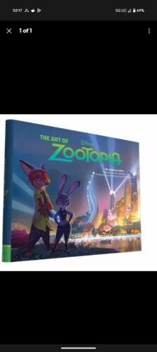 Disney the Art of Zootopia by Jessica Julius (2016, Hardcover)