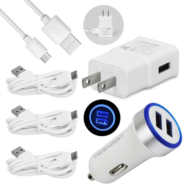 For Google Pixel 2 3 XL Fast Cell Phone Charger Car & Wall Adapter Plug