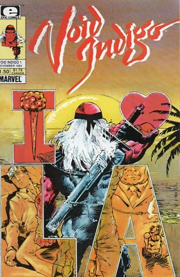 Void Indigo #1  1984 Marvel / Epic Comics, Steve Gerber, Val Mayerik.