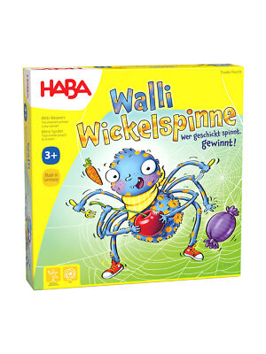 HABA Spiel Walli Wickelspinne Spielzeug Holzspielzeug Kleinkinder Motorik Lernen