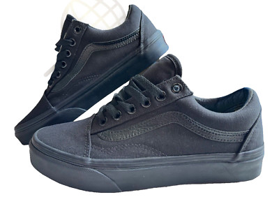 NEU! Schnäppchen Vans Old Skool Sneaker Schwarz Gr. 35   Geschäftsauflösung 