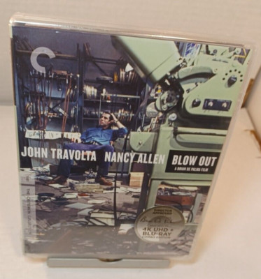 Blow Out (Criterion Collection) [4K UHD Blu-ray] NEW- Shipping w/Tracking