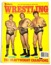 THE RING'S WRESTLING - NOV 1979 -  HARLEY RACE / THE HEAVWEIGHT CHAMPIONS
