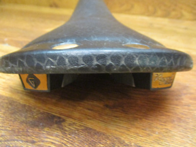 当時物 希少 セラサンマルコ Regal GIRARDI ORIGINAL VINTAGE SELLE SAN MARCO REGAL GIRARDI BLACK LEATHER