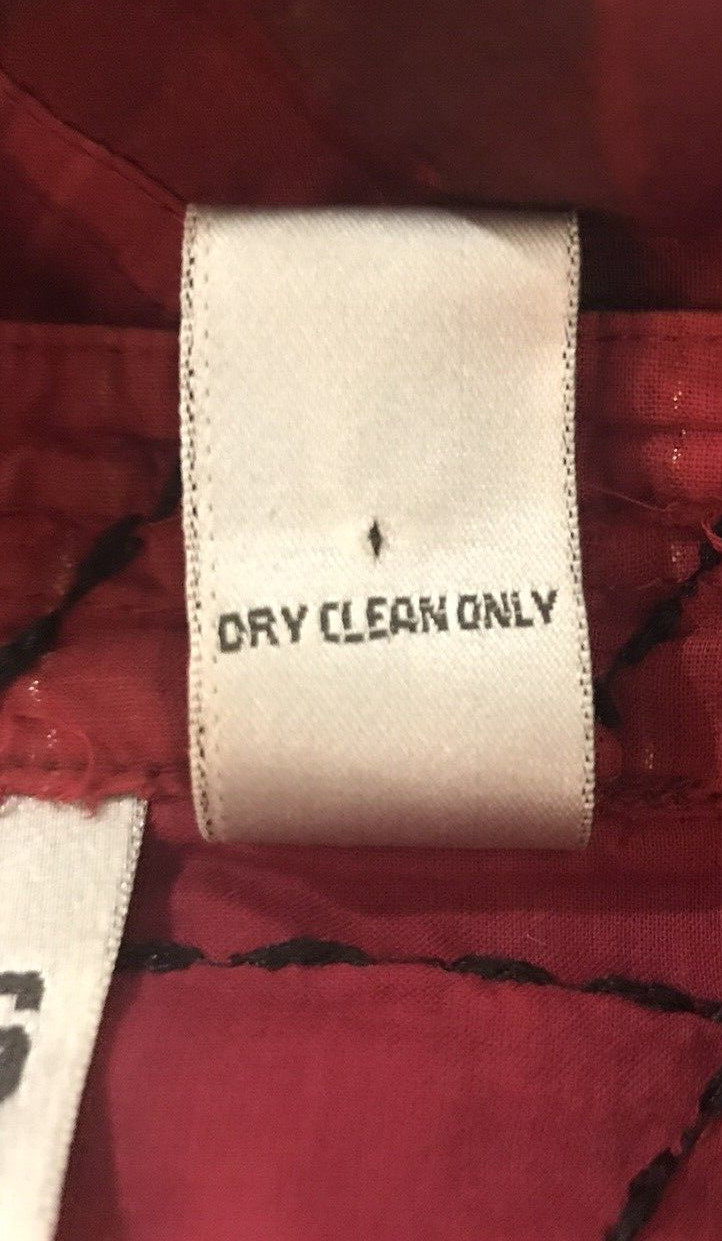 Chicos Jacket Sz 3 (XL) Red Embroidery Applique P… - image 15