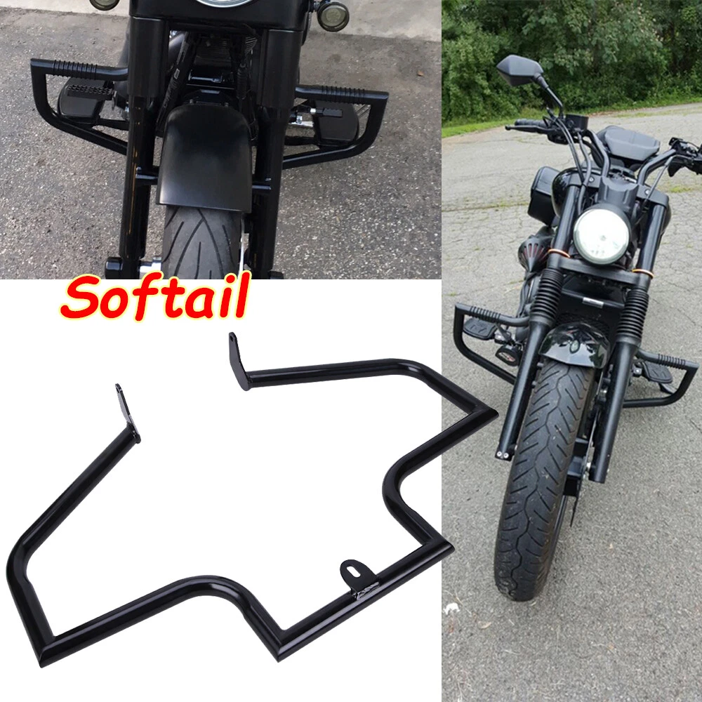 Highway Engine Guard Crash Bar For Harley EFI FLST Softail Slim