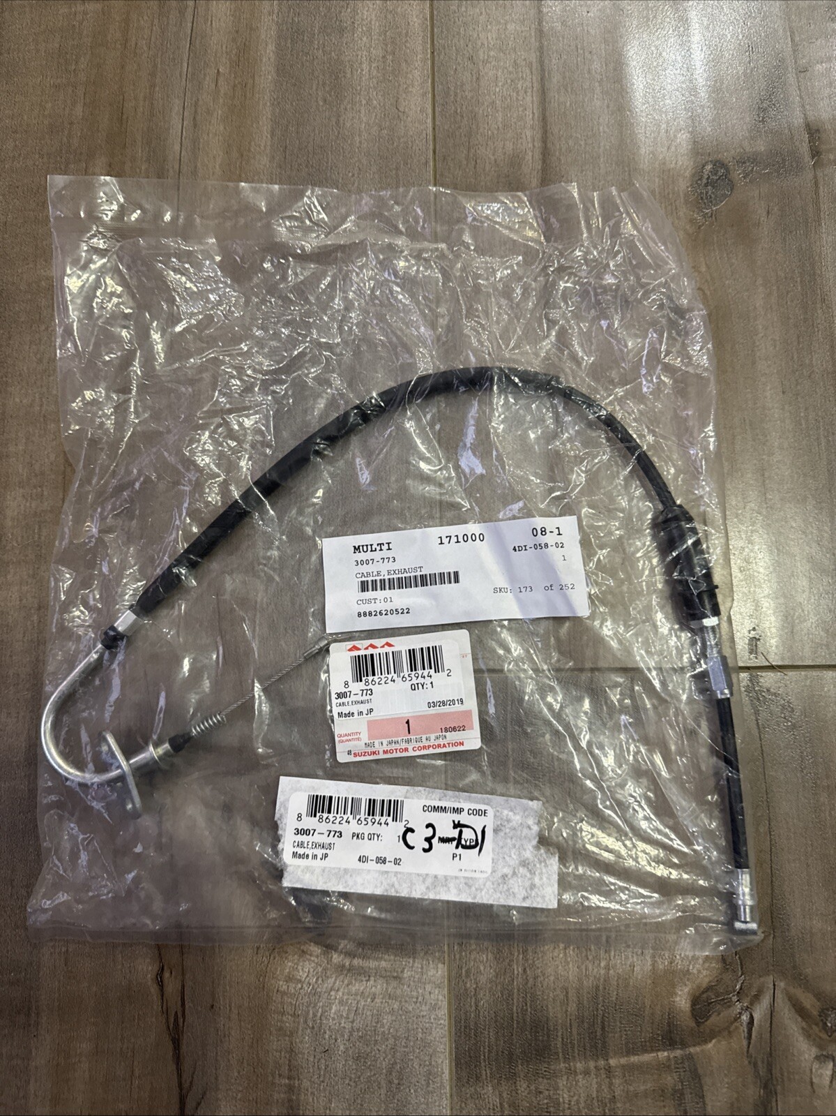 NEW OEM ARCTIC CAT EXHAUST VALVE CABLE 3007773 eBay