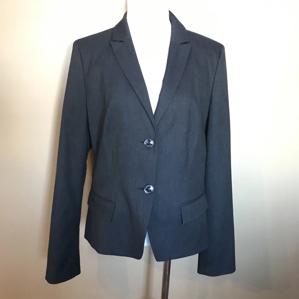 S. Oliver Mujer Blazer Doble Botón Bolsillos Traje Europeo Chaqueta EU 40 US 10 Foto 2 de 4