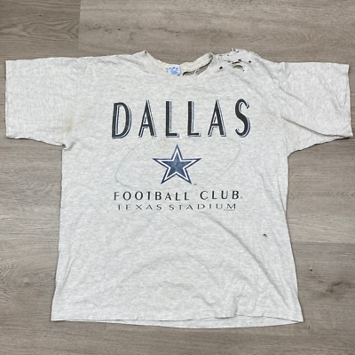 Vintage 90s Dallas Cowboys Single Stitch Salem Sportswear T Shirt 