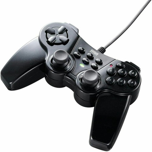 NEW Sanwa Direct USB Game pad 16 Button Black 400-JYP62UBKX Controller Japan