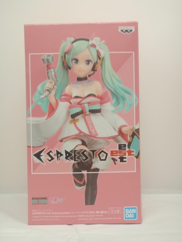 Good Smile Racing Hatsune Miku Espresto Est Racing 2020 Kimono Ver Dress Pattern Banpresto 18cm Rolko Tech 2