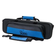 High Quality Paititi New C Flute Lightweight Case w Handle/Strap Black/Blue