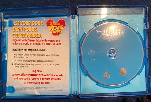 Aladdin (Blu-ray Disc, 2013) erstaunliche Form! Hervorragendes Angebot für Disney großartig!! - Bild 3 von 3