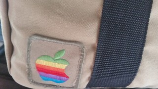 rare genuine 1980s apple computer bag