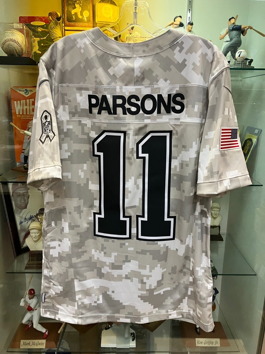 Micah Parsons Cowboys Mens Medium Salute to Service Nike Jersey
