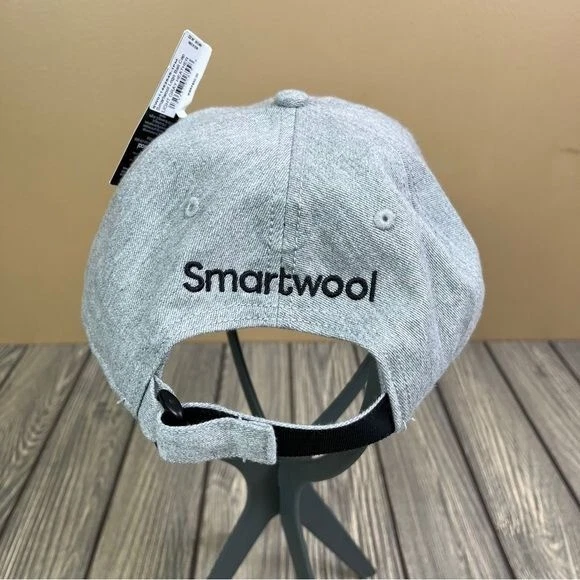 Gorra de béisbol Smartwool para hombre con logotipo cuadrado ajustable nueva con etiquetas Foto 2 de 4