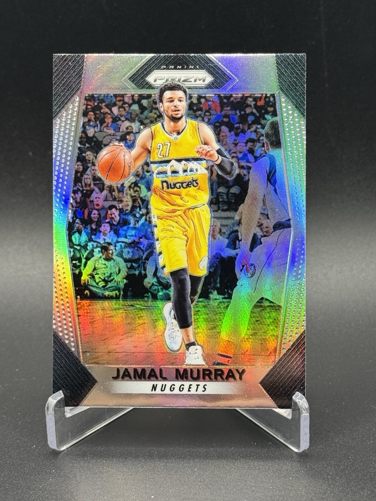 2017-18 Panini Prizm Silver Holo Prizm #167 Jamal Murray Nuggets
