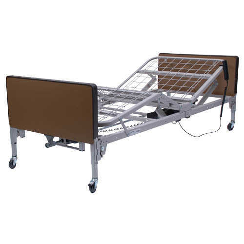LUMEX Full Electric Hospital Bed Package Innerspring Mattress Half Rails eBay