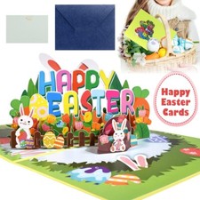 Easter Card Pop Up Happy Easter Cards 3D Second Nature Pop-Up Greeting Cards