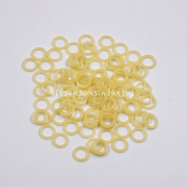 100 Pcs/Pack Dental Orthodontic Animal Rubber Bands Elastics Latex
