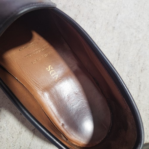 ALLEN EDMONDS "Lake Forest" 1030 black leather penny loafers shoes 12 D - Picture 3 of 10