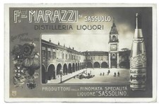 MODENA (017) - SASSUOLO Distilleria Sassolino Liquori F.lli Marazzi - Fp/Vg 1922