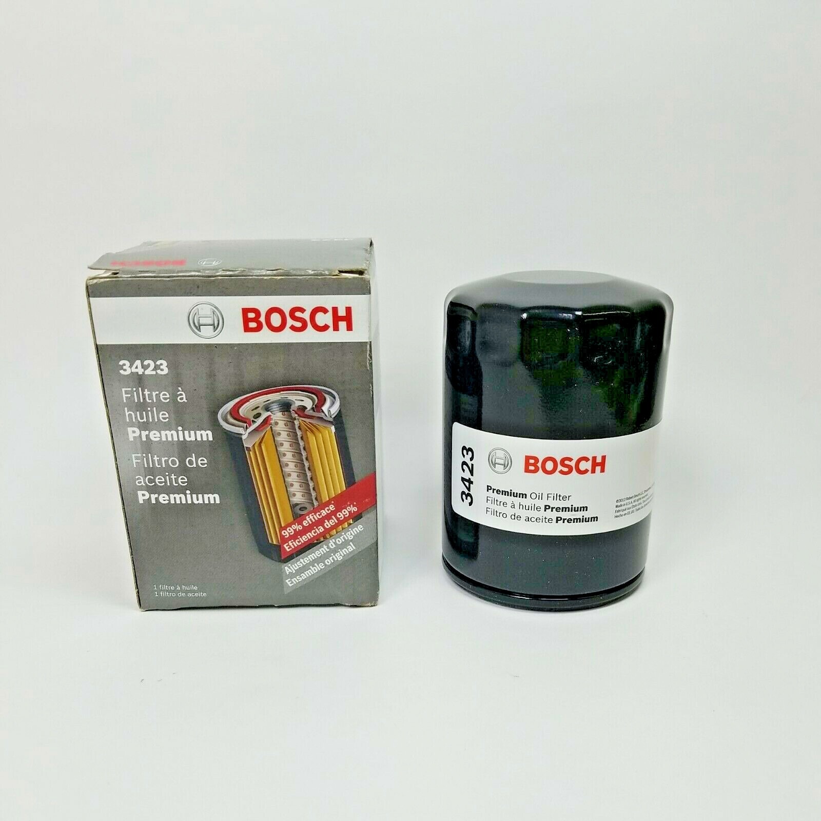 Bosch 3423 Oil Filter Mercedes Chevrolet Tahoe Cadillac DeVille 