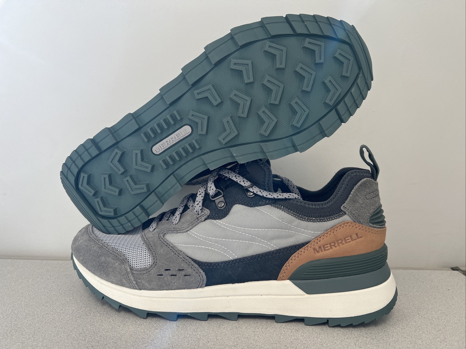 Merrell "SNEAKER ALPINE 83 RECRAFT" scarpe da uomo taglia 9 causali escursioni a piedi