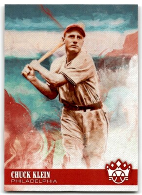 2018 PANINI DIAMOND KINGS ARTIST PROOF RED CHUCK KLEIN PHILADELPHIA PHILLIES #37