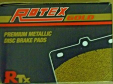 Front Disc Brake Pad Set, Semi-Metallic - Rotex D9741D
