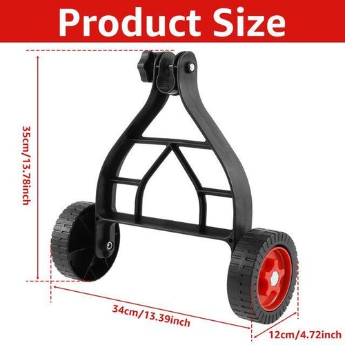 Grass Trimmer Lawn Mower Support Wheel for Weed Trimmer String Trimmer Support - Picture 14 of 15