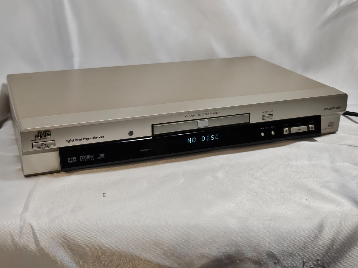 JVC XV-S65 DVD/CD Player progressive scan works great. | eBay