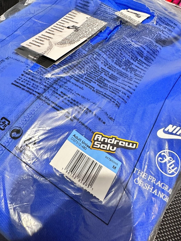 NEW Nike SB x Fly Streetwear 1/2 Zip Fleece Jacket - Size M DQ7312-480✅IN HAND✅ - Image 4 of 4