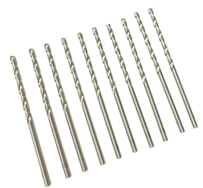 #38 (0.1015'') COBALT TWIST DRILLS - BRIGHT - 10 PIECE PACK - NACHI L6501 - NEW!