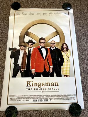 Kingsman: The Golden Circle Original 27 X 40 Theatrical Movie