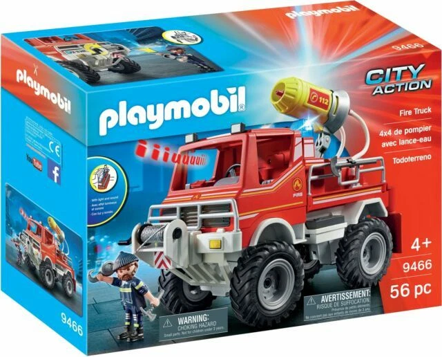 Véhicules des pompiers Playmobil