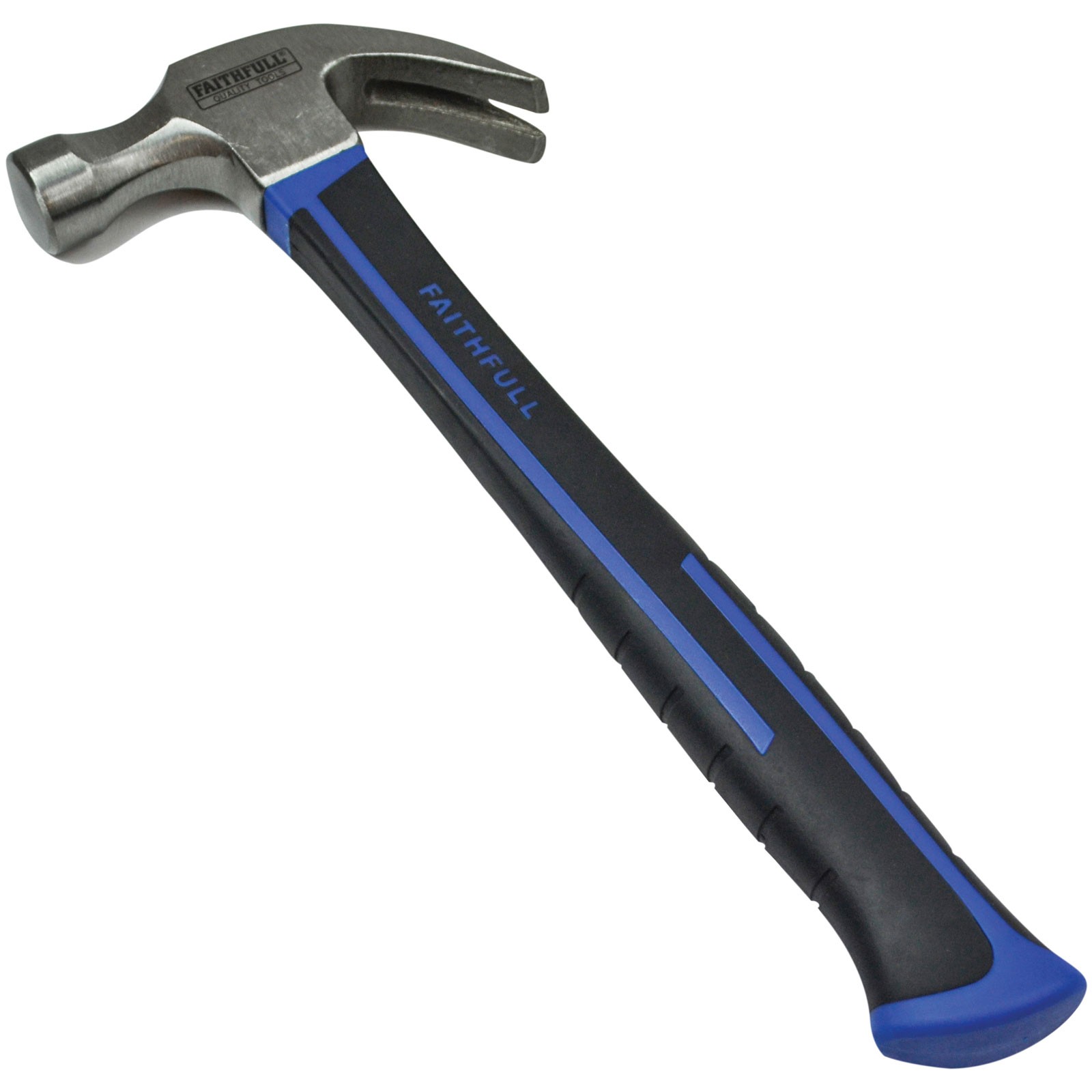 Faithfull Claw Hammer Fibreglass Handle 567g (20oz)