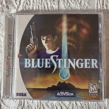 Blue Stinger (Sega Dreamcast, 1999) Factory Y Fold Seal, No Tears In Wrap -RARE