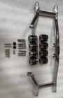 OS&D Advanblack Chrome ProTek Front Performance High Way Peg Two Step Crash Bar