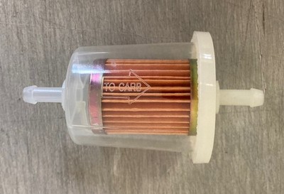 GKI GF68PL 1/4 Plastic Inline Gas/Fuel Filter LOT fits G1 33001 F20011
