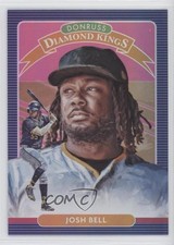 2020 Panini Donruss Diamond Kings Holo Pink Josh Bell #27 1b9b